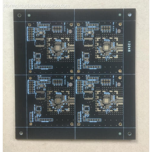 2 layer via in pad PCB